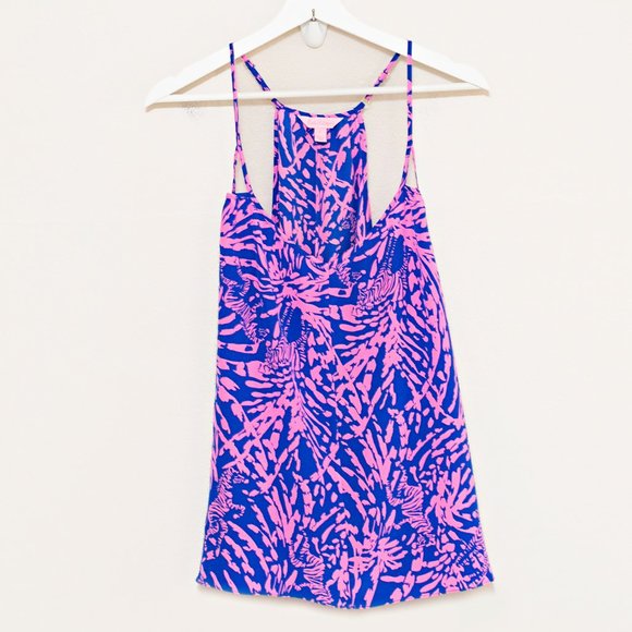 Lilly Pulitzer Tops - Lilly Pulitzer Silk Rory Strappy Tank L